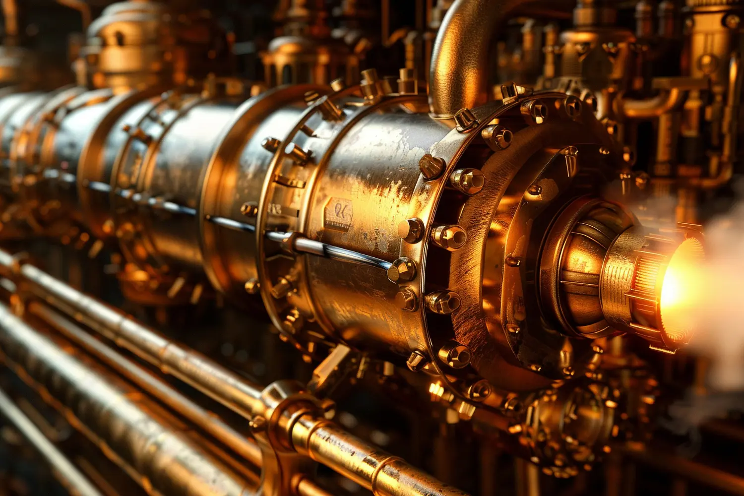 Imagem ilustrativa de como funcionam as válvulas condicionadoras de vapor na indústria.